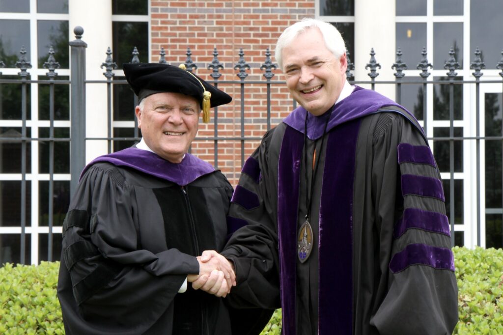 President Underwood shaking hands with Nathan Deal