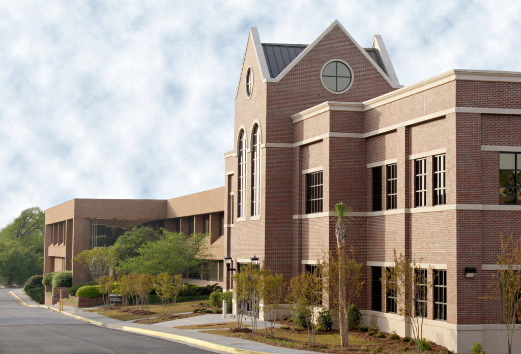 Exterior photo of the Science and Engineering building